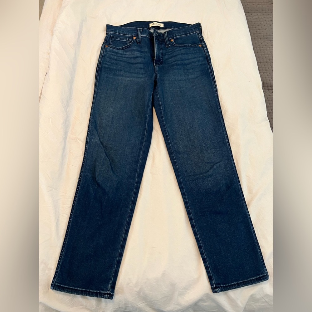 Madewell mid-rise stovepipe jeans